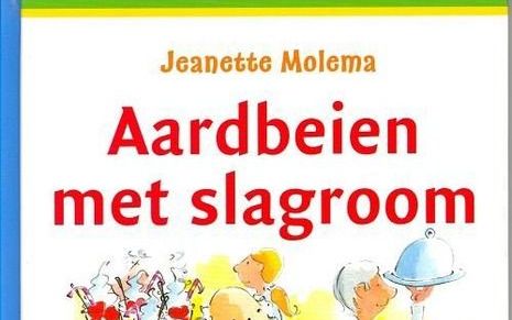 In het boek ”Aardbeien met slagroom” lees je niet alleen een spannend verhaal, maar ook vier recepten die je gemakkelijk zelf kunt maken. Met aardbeien natuurlijk.