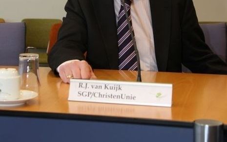 VAN KUIJK ...lijsttrekker SGP/CU Rijnwoude... Foto RD