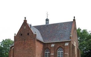 HARKSTEDE - Het kerkgebouw van de protestantse gemeente Scharmer-Harkstede, in Harkstede. Foto's Sjaak Verboom