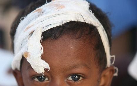 De Hersteld Hervormde Kerk en stichting Woord en Daad zijn een hulpactie begonnen voor slachtoffers van de burgeroorlog in Sri Lanka. Foto EPA