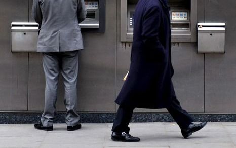 De IMF waarschuwt dat de Britse banken een gevaar zijn voor de economie. Foto EPA