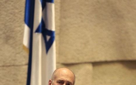 De voormalige Israëlische premier Ehud Olmert. Foto EPA