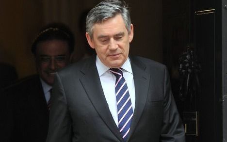 LONDEN - Gordon Brown, leider van de Britse regeringspartij Labour. Foto EPA