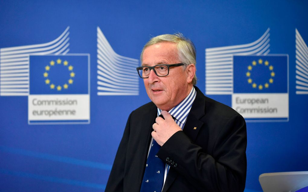 Juncker. beeld AFP