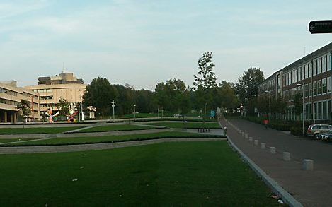 Het gemeentehuis van Ede. beeld Wikimedia/ArjanH