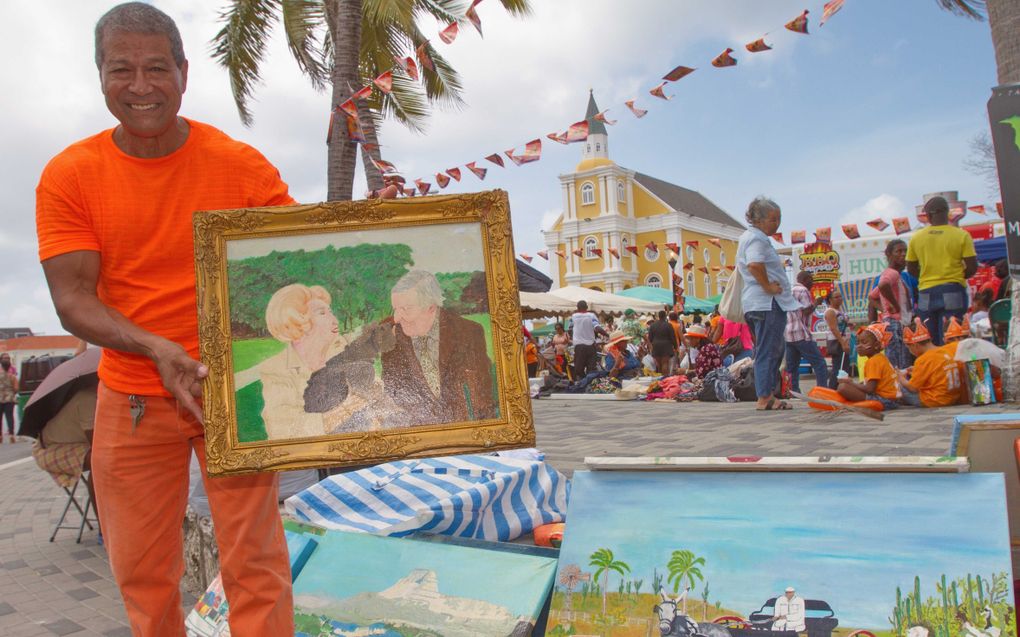 Koningsdag op Curaçao. beeld ANP