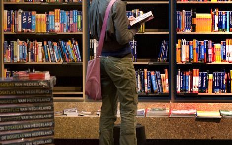 „Soms vraag ik me af of ik in de vakantie nog wel iets anders dan boeken heb gezien.” Foto ANP