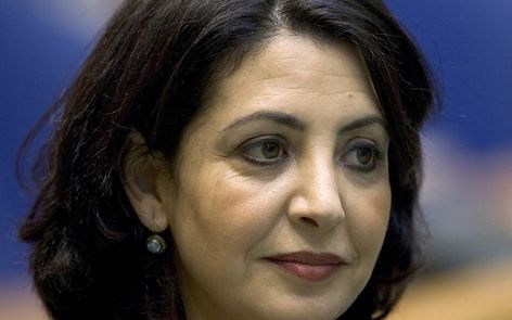 Tweede Kamerlid Khadija Arib wil spoeddebat over kinderpornozaak. Foto ANP