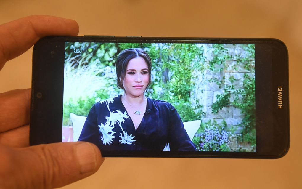 „Harry en Meghan hebben dagelijks contact gehad”. beeld EPA, FACUNDO ARRIZABALAGA