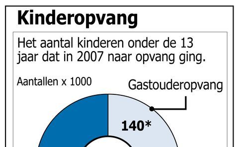 Overzicht van soorten kinderopvang in 2007. Bron ANP