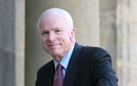 De Republikeinse presidentskandidaat John McCain is de afgelopen maand voornamelijk negatief in het nieuws geweest. Bijna 60 procent van de Amerikaanse berichtgeving over McCain was negatief, slechts 14 procent was positief. Foto EPA