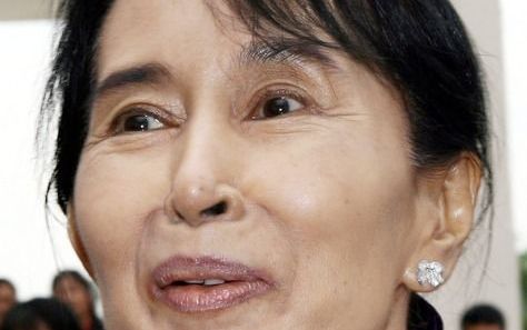 De Birmese oppositieleidster Aung San Suu Kyi. Foto EPA