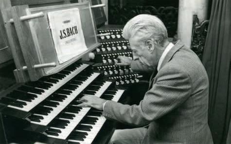 Simon C. Jansen (1911-1980). Foto Westerkerk Amsterdam