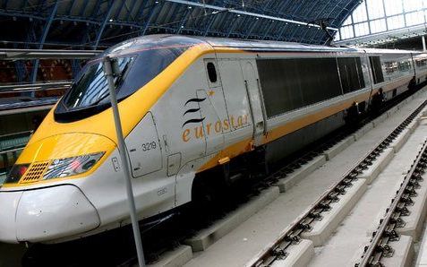 LONDEN - Eurostar, de hogesnelheidslijn tussen Londen, Parijs en Brussel, gaat de mogelijkheden onderzoeken om de treindienst uit te breiden naar Amsterdam. Foto EPA