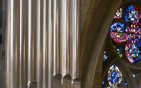 In de gotische kathedraal van Regensburg bouwde de Oostenrijkse firma Rieger Orgelbau een nieuw modern-symfonisch orgel. Beeld Michael Vogl.