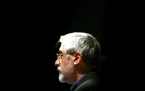 De Iraanse oppositieleider Mousavi. Foto EPA