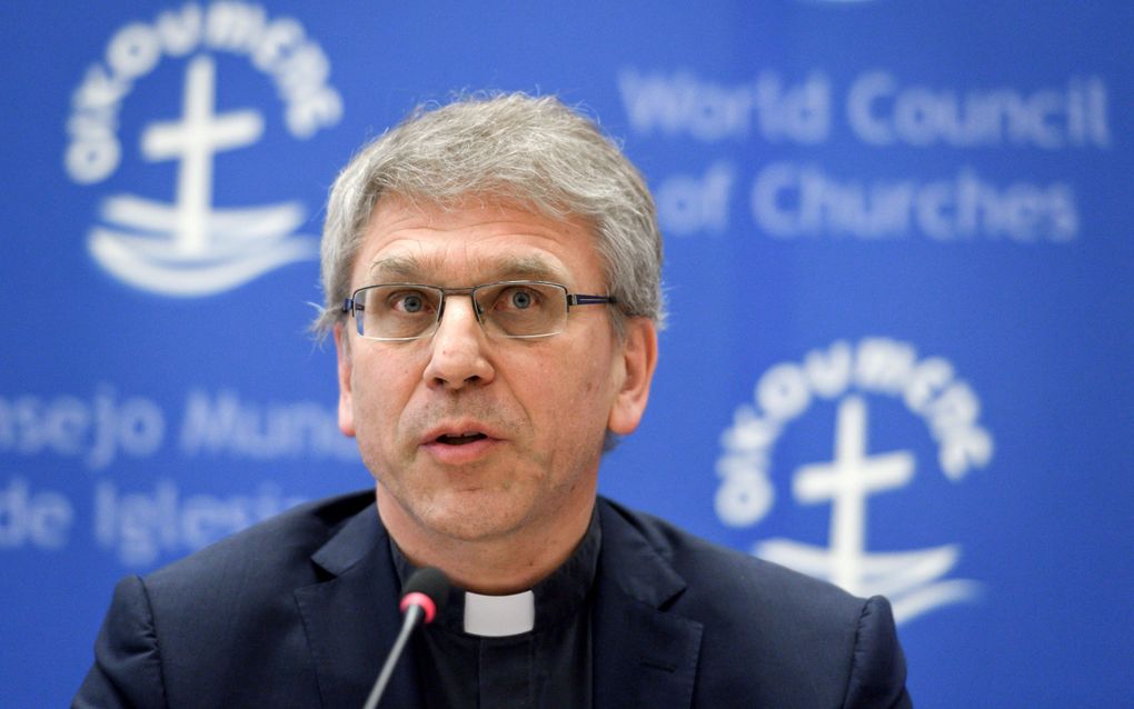 Presiding bishop Olav Fykse Tveit. Photo AFP, Fabrice Coffrini