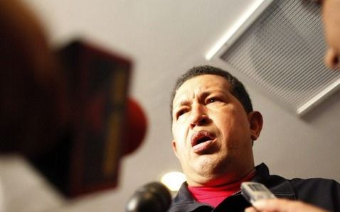 De Venezolaanse president Hugo Chávez. Foto EPA