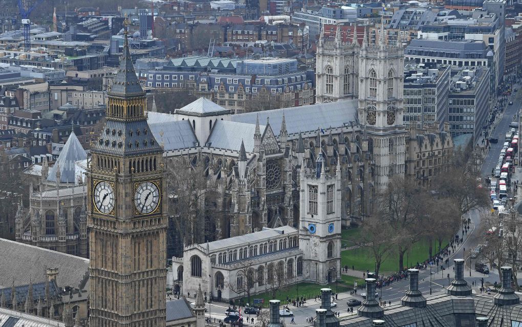 Westminster Abbey. beeld AFP