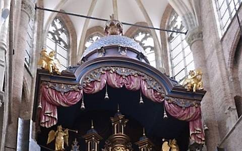 Het orgel in Goes. Beeld Stichting Muziek in de Grote Kerk Goes