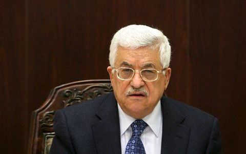 De Palestijnse president Abbas. Foto EPA