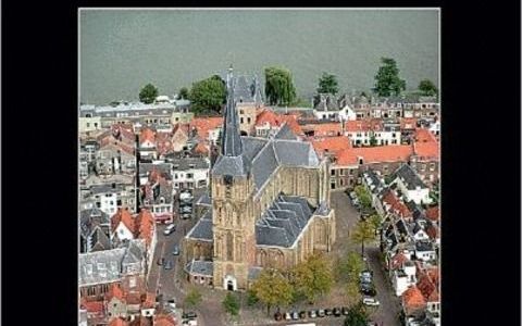 Ds. D. Quant: „”De kerk in het midden” gaat verder dan het koesteren van het nabije verleden; het noopt ook tot geestelijk zelfonderzoek." Foto RD