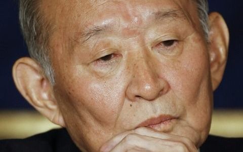 TOKIO (ANP) – De Japanse minister van Financiën Hirohisa Fujii treedt af omdat hij oververmoeid is. Dat heeft een anonieme parlementariër dinsdag gezegd tegen het Japanse persbureau Kyodo. Foto EPA