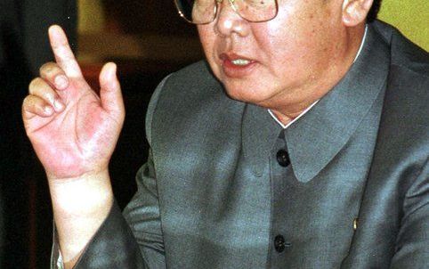 De Noord–Koreaanse dictator Kim Jong–il.