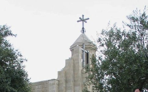 MOSUL - Een christelijke kerk in Mosul. Foto EPA