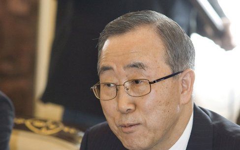 Ban Ki–moon mijdt Olympische Spelen. Foto EPA