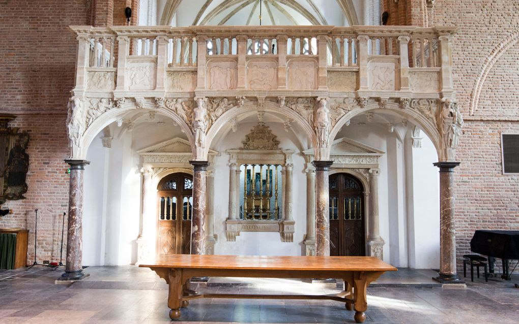 Het doksaal in de Cunerakerk in Rhenen. beeld RD, Anton Dommerholt