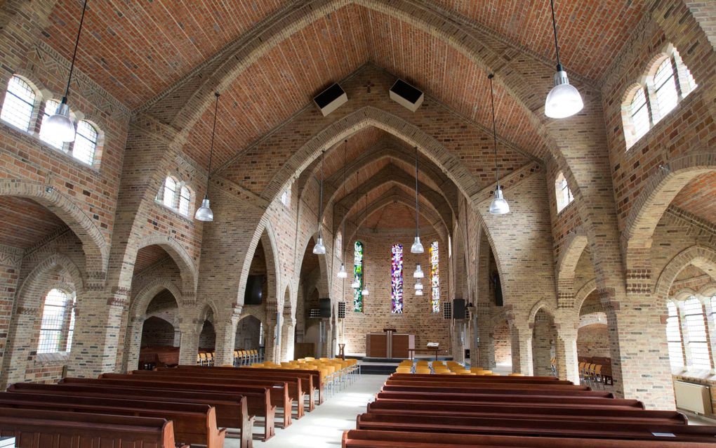 De hersteld hervormde Victorkerk in Apeldoorn. beeld RD, Anton Dommerholt