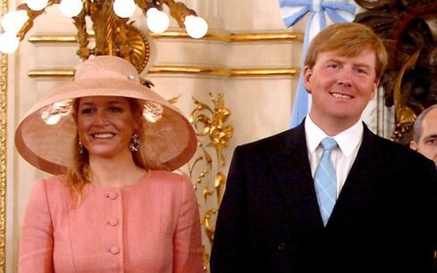 Het bestuur van de Nederlandse Vereniging tot bevordering van de Zondagsrust en Zondagsheiliging heeft vorig jaar september een open gesprek gehad met prins Willem Alexander en prinses Maxima. Foto ANP