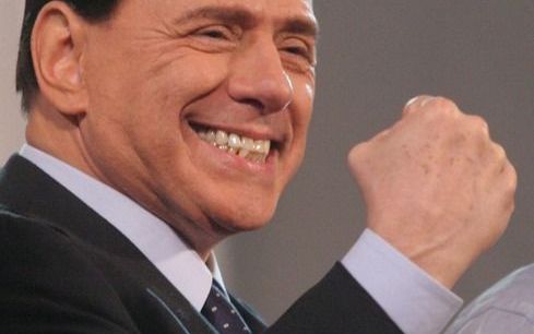 Premier Silvio Berlusconi van Italië heeft een diplomatiek incident veroorzaakt met Jordanië. Foto EPA