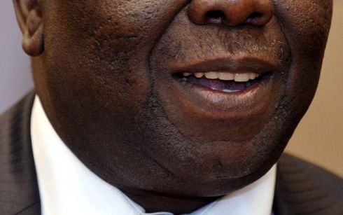 De Zimbabwaanse premier Morgan Tsvangirai heeft zondag gezegd de vervolgingen van president Robert Mugabe niet te tolereren. Foto EPA