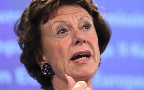 DEN HAAG - Neelie Kroes. Foto EPA