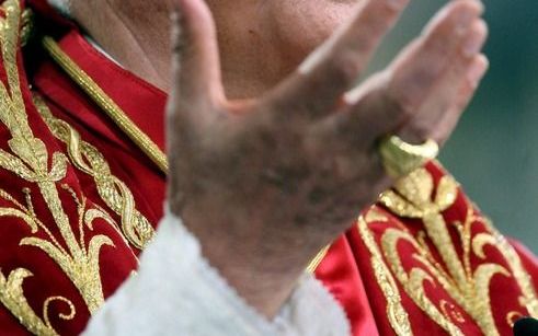 VATICAANSTAD - Paus Benedictus XVI. Foto EPA