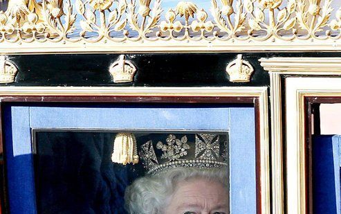 De Britse koningin Elizabeth. Foto EPA