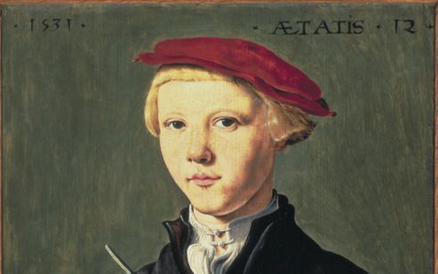 Onderwijs en opvoeding zijn altijd belangrijke speerpunten geweest in het gereformeerde vormingsoffensief. Illustratie: portret van een leerling aan de Latijnse School, geschilderd door Jan van Scorel in 1531. Ill. Museum Boijmans Van Beuningen