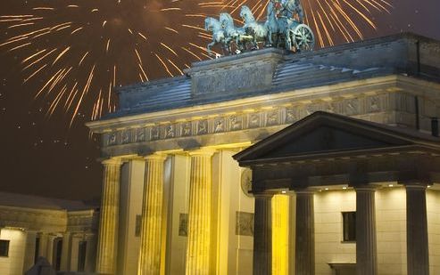 De eerste nacht van het nieuwe jaar is in Nederland tot zover zonder noemenswaardige incidenten verlopen. Foto ANP