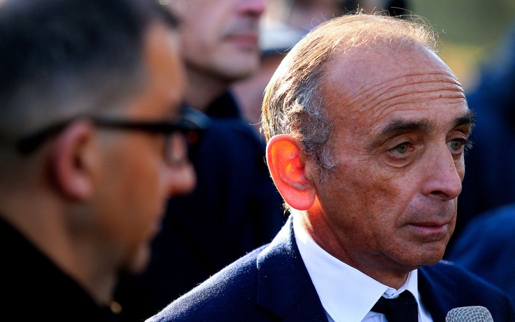 De Franse presidentskandidaat Eric Zemmour. beeld AFP, Francois Nascimbeni 