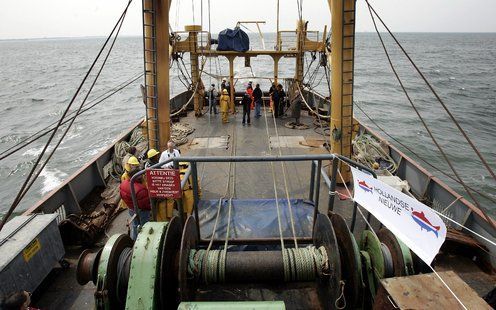 Vissers op de Noordzee mogen volgend jaar 41 procent minder haring vangen dan dit jaar. Foto ANP