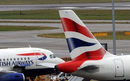 Toestel van British Airways. Foto EPA