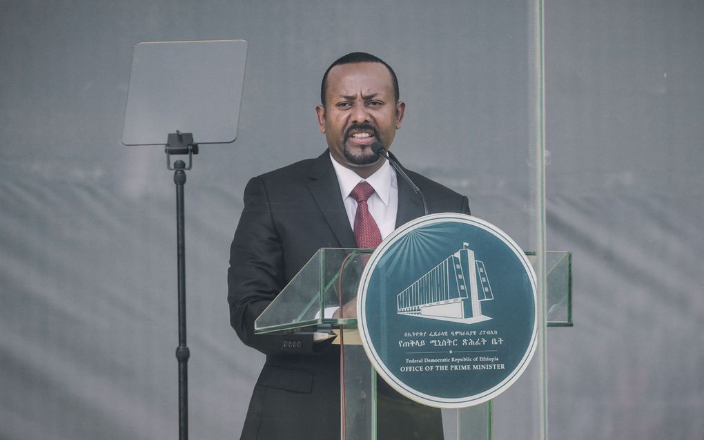 Abiy Ahmed. Archiefbeeld AFP, Amanuel Sileshi