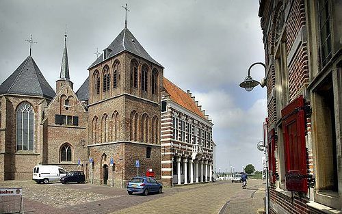 Vollenhove, een van de 45 plaatsen van herinnering     Foto Sjaak Verboom