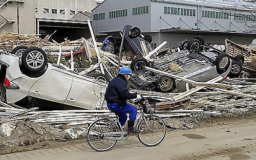 Rampgebied Japan. Foto EPA