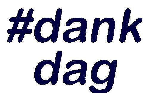 Dankdag is 'trending topic' op Twitter. Het initiatief om dankdag op Twitter bekend te maken, is afkomstig van de beheerders van het Twitteraccount @dankdag. Foto @dankdag