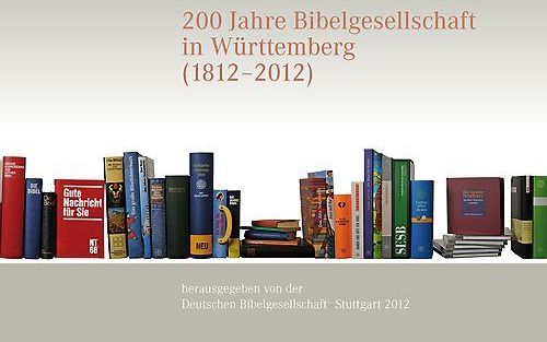 Het Duitse Bijbelgenootschap (Deutsche Bibelgesellschaft) bestaat 200 jaar. Ter ere van het jubileum zal een feestbundel verschijnen. beeld RD