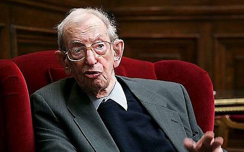 De Britse historicus Eric Hobsbawm.                         EPA, Roland Schlager