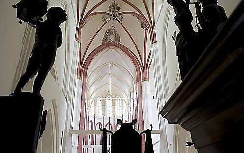 De Der Aa-Kerk in Groningen gaat klokslagen verkopen om indirect het onderhoud van de kerk te financieren. Foto Sjaak Verboom